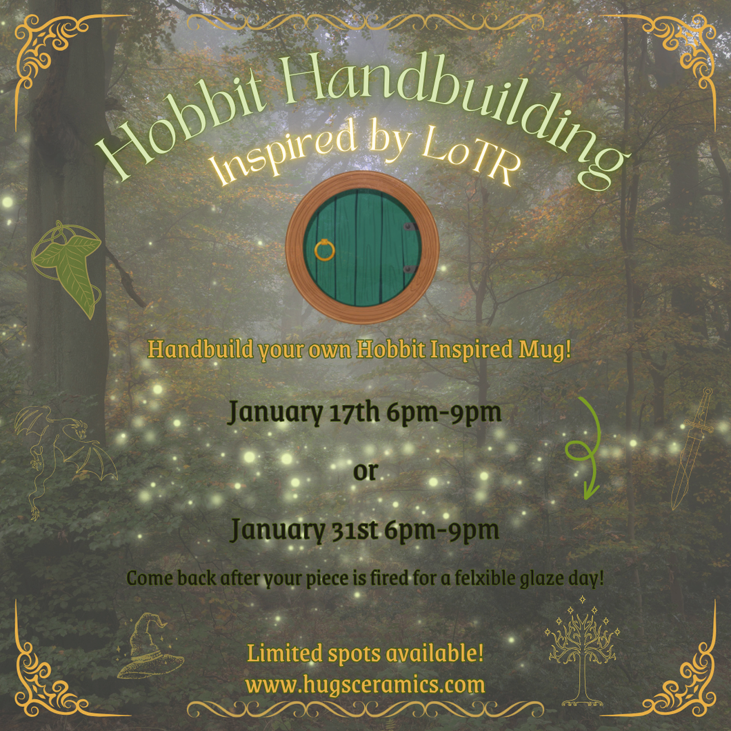 'Hobbit Handbuilding' - 2 Part Workshop